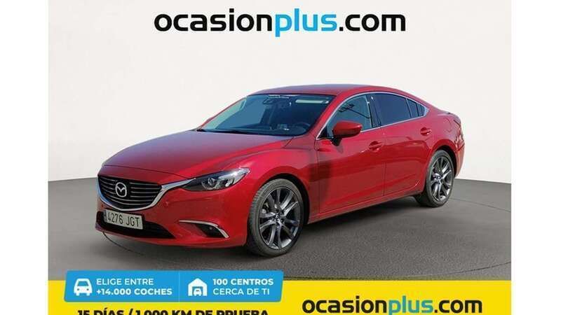 Rojo Usado 2015 Mazda 6 Luxury Berlina | 15.590 € (Precio justo) - Imagen 1/4