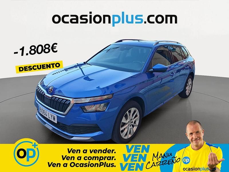 Usado Skoda Kamiq 150 CV (110 kW) 2022 Azul SUV