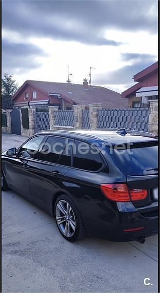 Usado BMW 318 Sport Line 143 CV (105 kW) 2014 Negro Familiar