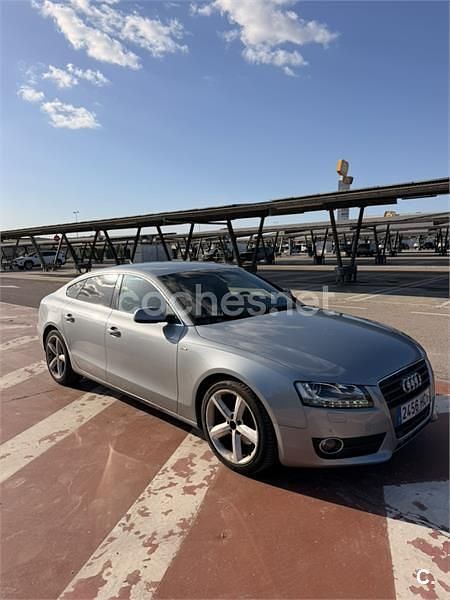 Usado Audi A5 Sportback 143 CV (105 kW) 2011 Gris / plata Utilitario