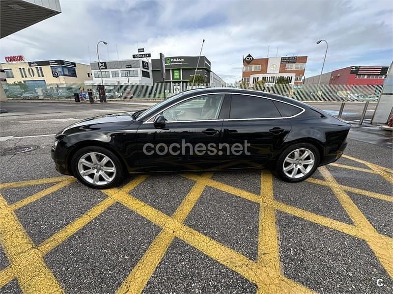 Usado Audi A7 Sportback 204 CV (150 kW) 2013 Negro Utilitario
