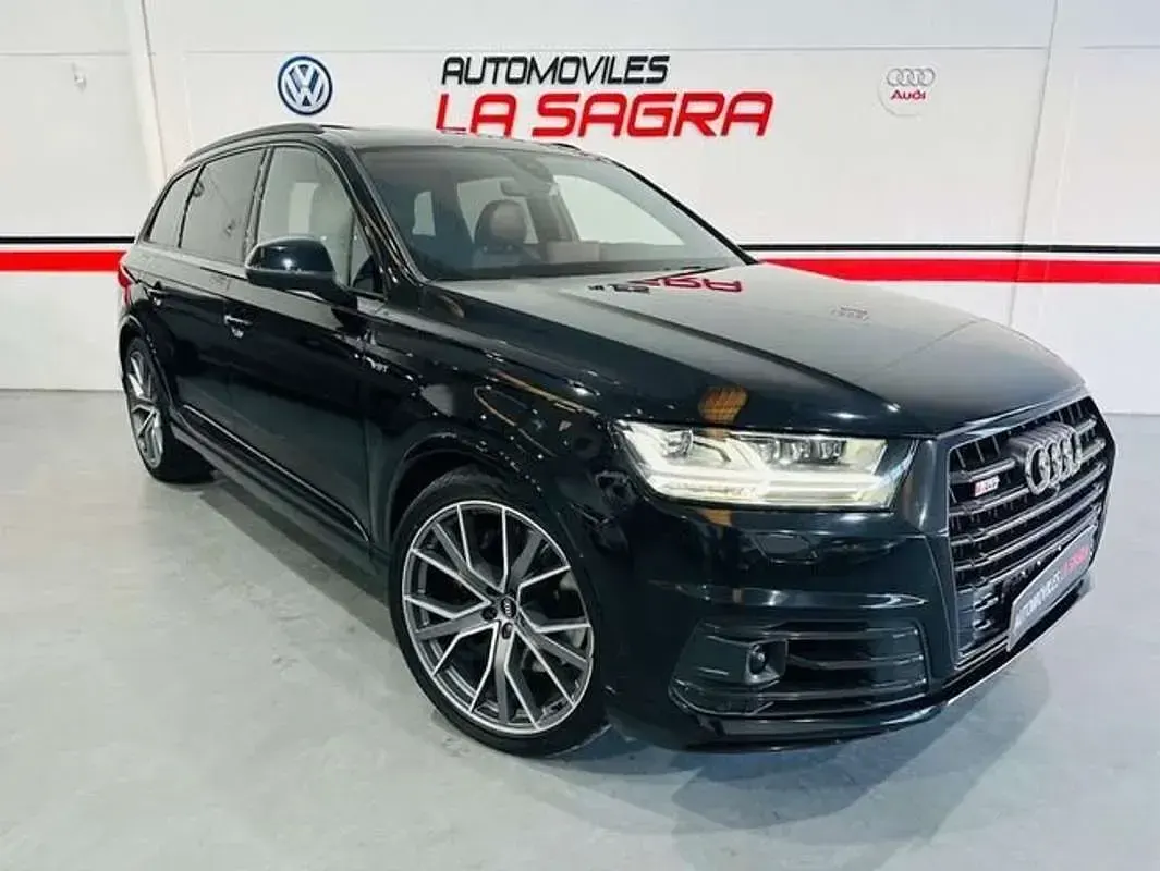 Usado Audi SQ7 Ambiente 435 CV (319 kW) 2017 Negro SUV