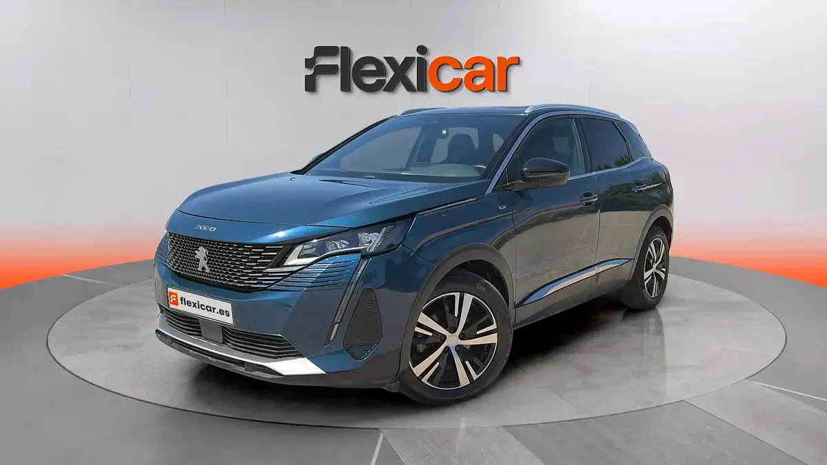 Usado Peugeot 3008 GT 131 CV (96 kW) 2022 Azul SUV