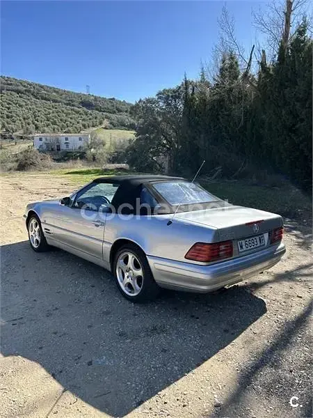 Usado Mercedes SL280 193 CV (141 kW) 1998 Gris / plata Descapotable