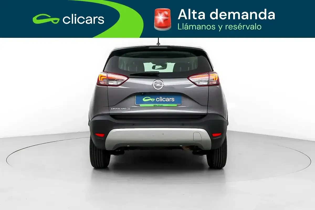 Usado Opel Crossland X Design Edition 110 CV (80 kW) 2019 Gris / plata SUV