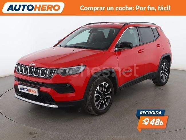 Rojo Usado 2022 Jeep Compass Limited SUV | 20.999 € (Precio justo) - Imagen 1/3