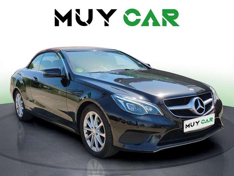 Negro Usado 2016 Mercedes E220 Descapotable | 20.990 € (Super precio) - Imagen 1/1