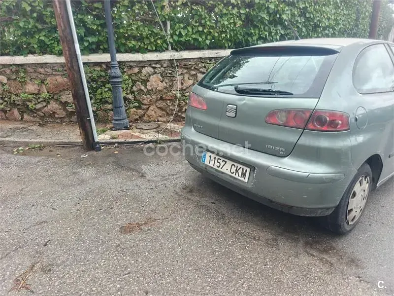 Usado Seat Ibiza Stella 75 CV (55 kW) 2003 Verde Utilitario
