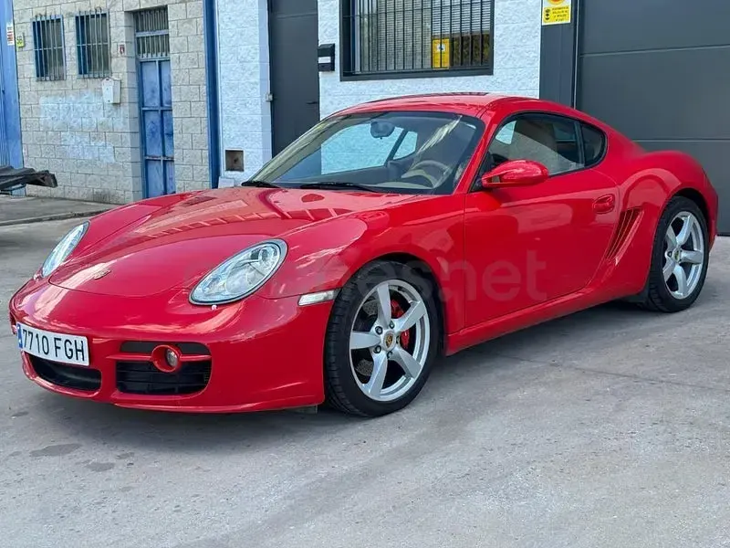 Usado Porsche Cayman 295 CV (216 kW) 2006 Rojo Coupe