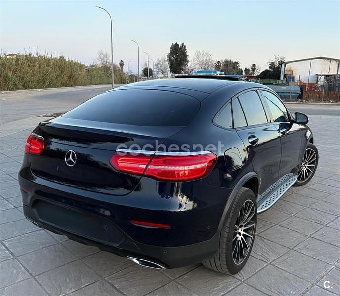 Usado Mercedes GLC250 204 CV (150 kW) 2018 Negro Coupe
