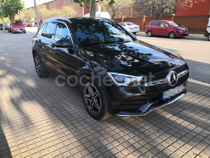 Usado Mercedes GLC220 194 CV (142 kW) 2020 Gris / plata SUV