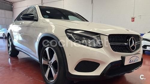 Usado Mercedes GLC220 194 CV (142 kW) 2018 Blanco Coupe
