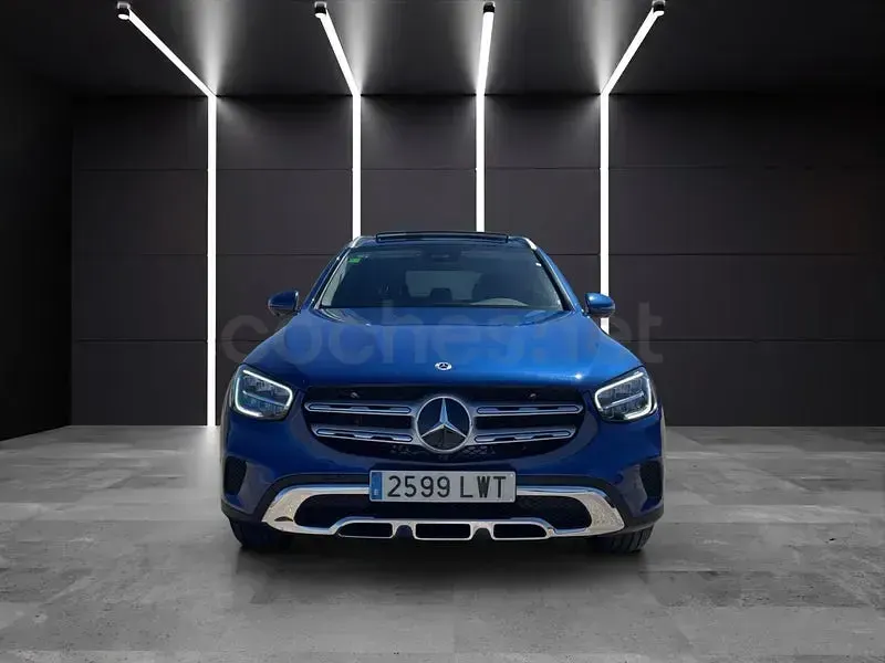 Usado Mercedes GLC220 194 CV (142 kW) 2022 Azul SUV