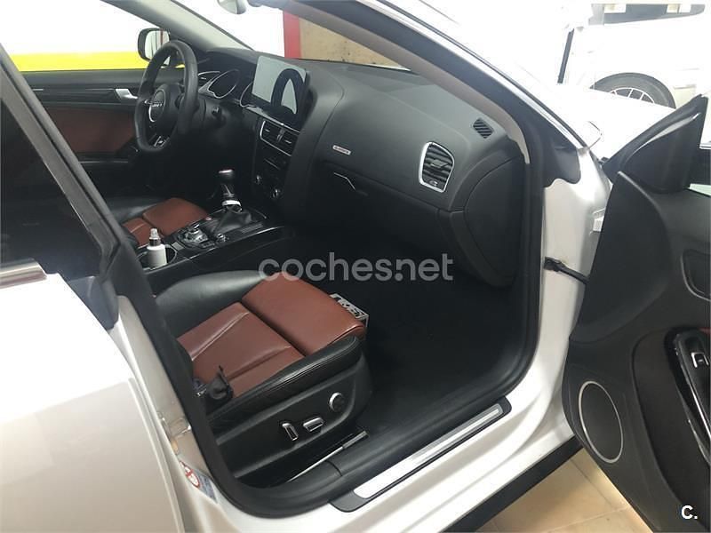 Usado Audi A5 Sportback S-Line 245 CV (180 kW) 2014 Blanco Utilitario