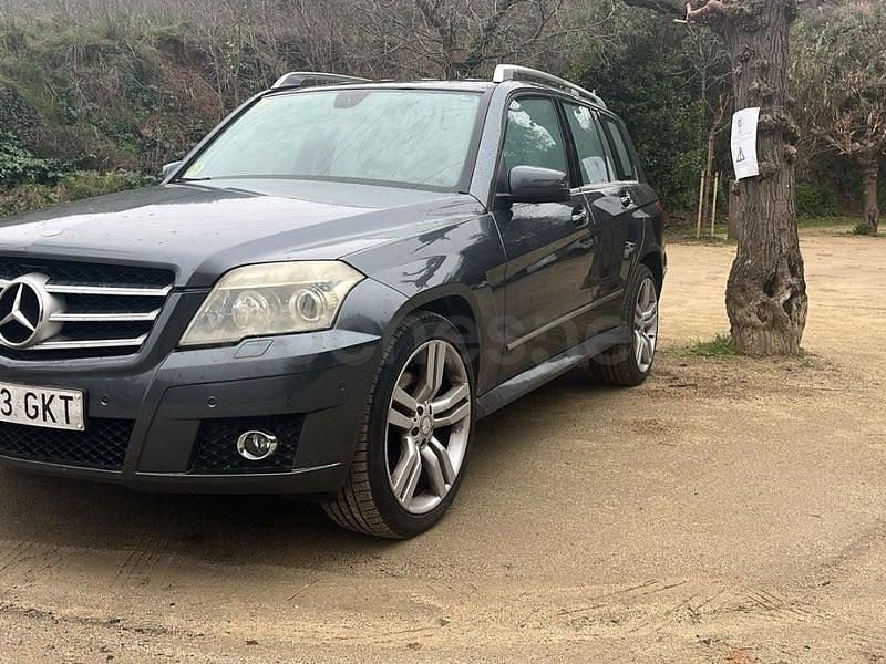 Usado Mercedes GLK320 224 CV (164 kW) 2009 Gris / plata SUV