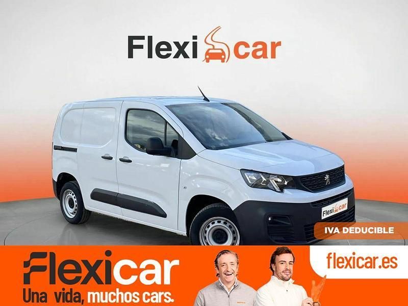 Gris Usado 2021 Peugeot Partner S Monovolumen | 12.490 € (Precio justo) - Imagen 1/4