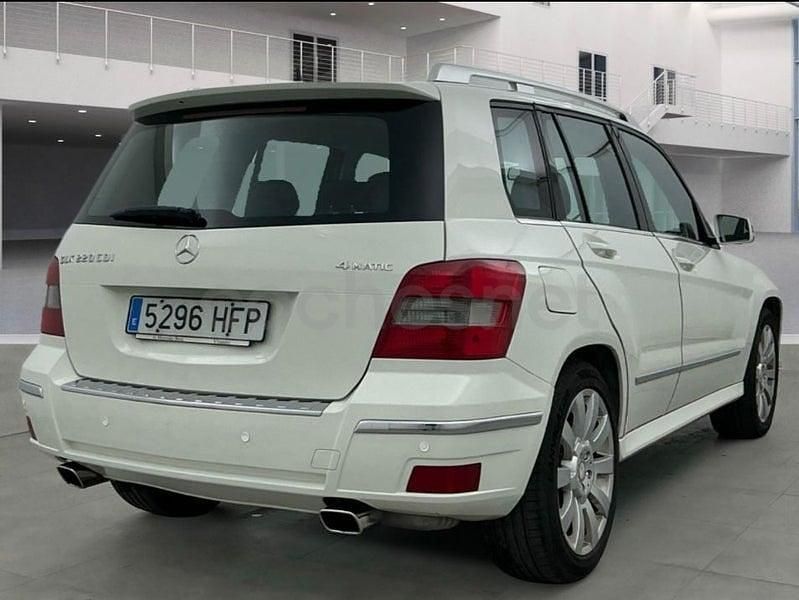 Usado Mercedes GLK220 170 CV (125 kW) 2011 Blanco SUV