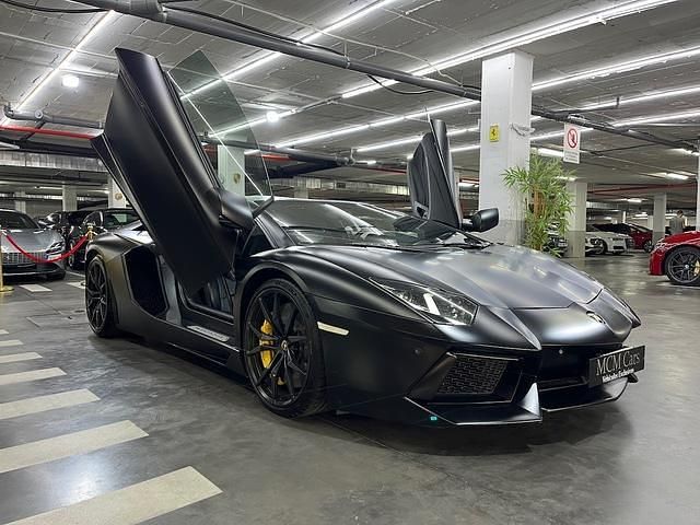 Usado Lamborghini Aventador 700 CV (514 kW) 2014 Gris Coupe