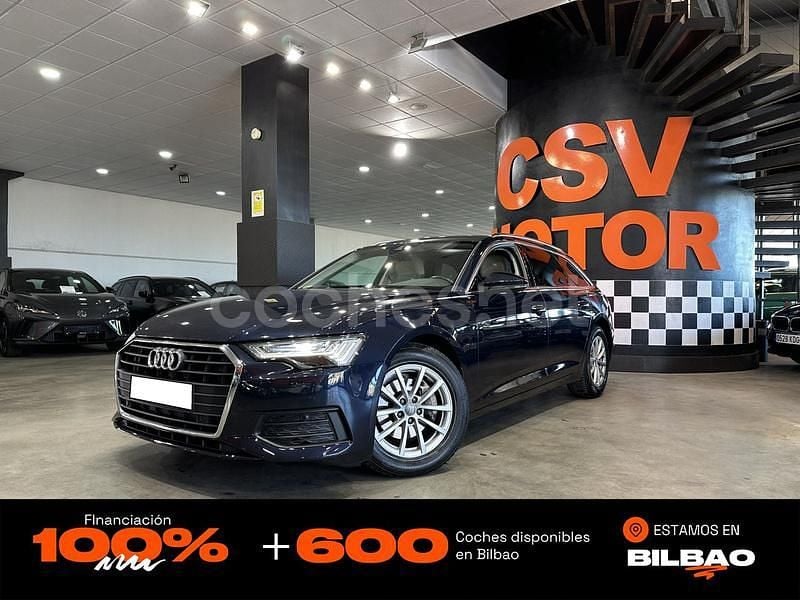 Azul Usado 2019 Audi A6 Familiar | 23.950 € (Precio justo) - Imagen 1/4
