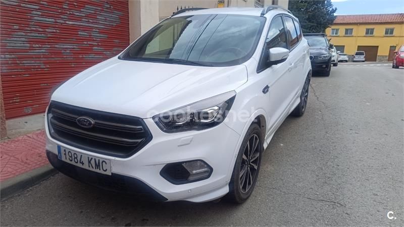 Blanco Usado 2018 Ford Kuga ST-Line SUV | 17.000 € (Precio justo) - Imagen 1/4