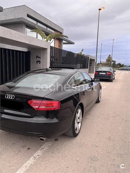 Usado Audi A5 Sportback 190 CV (139 kW) 2010 Negro Utilitario
