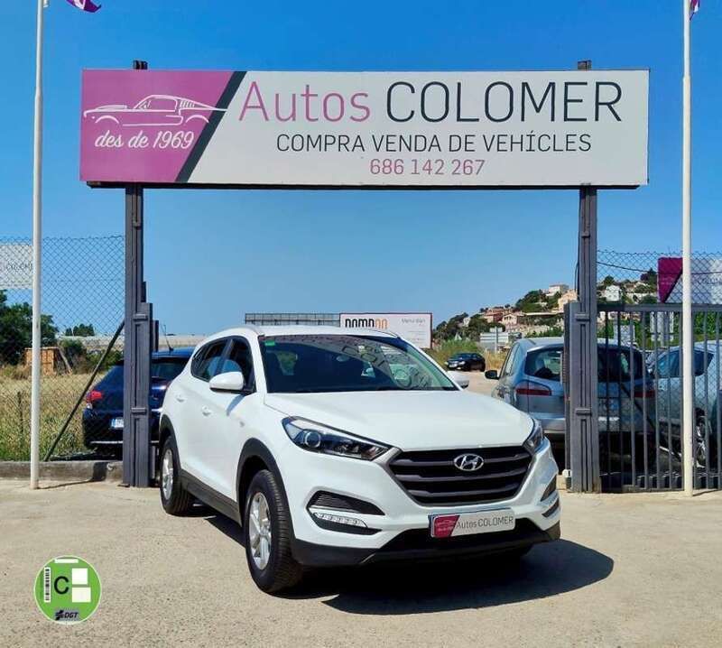 Blanco Usado 2015 Hyundai Tucson SUV | 14.999 € (Precio justo) - Imagen 1/4