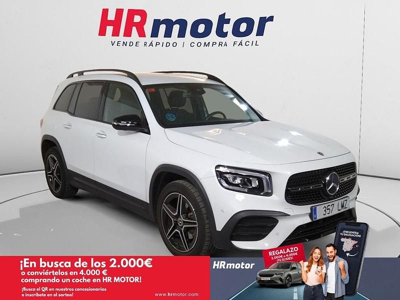 Blanco Usado 2021 Mercedes GLB200 SUV | 38.790 € (Un poco caro) - Imagen 1/4