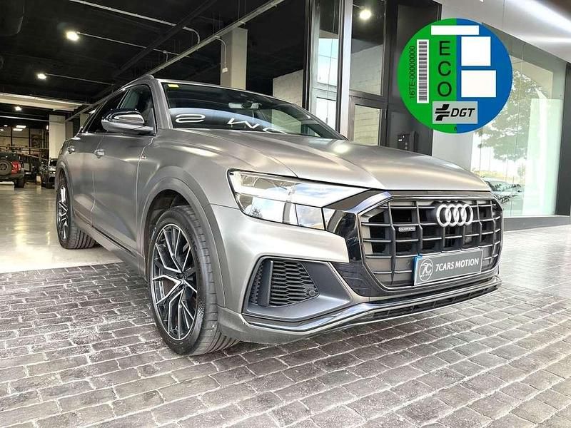 Gris Usado 2020 Audi Q8 S-Line SUV | 58.490 € (Super precio) - Imagen 1/4