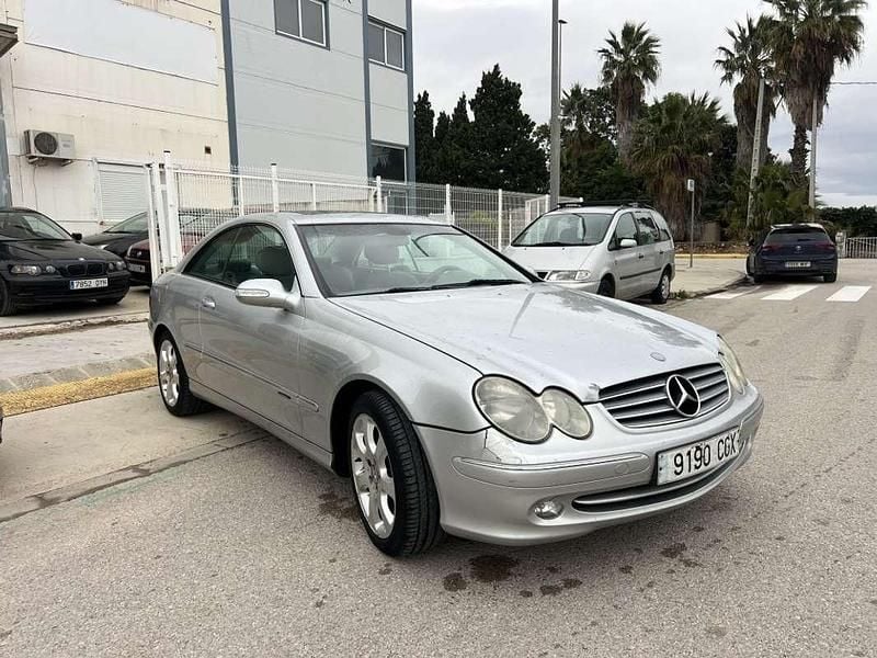 Usado Mercedes CLK200 218 CV (160 kW) 2003 Gris Coupe