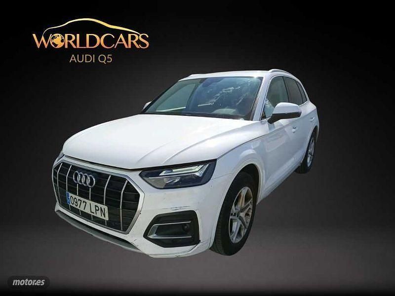 Blanco Usado 2021 Audi Q5 Advanced Plus SUV | 33.595 € (Un poco caro) - Imagen 1/4