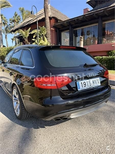 Usado Audi S4 333 CV (244 kW) 2009 Negro Familiar