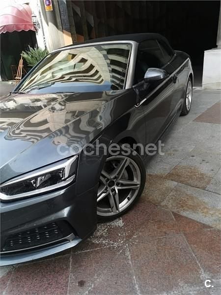 Usado Audi A5 Cabriolet Advanced Plus 190 CV (139 kW) 2017 Negro Descapotable