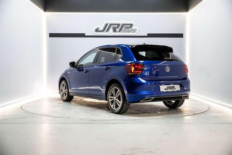 Usado VW Polo Sportline 95 CV (69 kW) 2020 Azul Utilitario