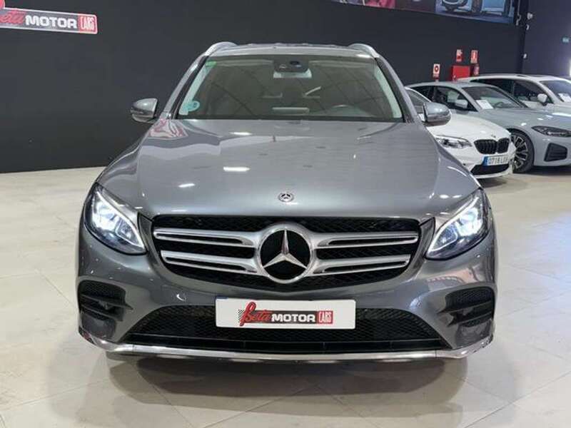 Usado Mercedes GLC220 170 CV (125 kW) 2017 Gris SUV