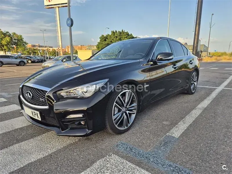 Usado Infiniti Q50 Sport Tech 364 CV (267 kW) 2015 Negro Berlina