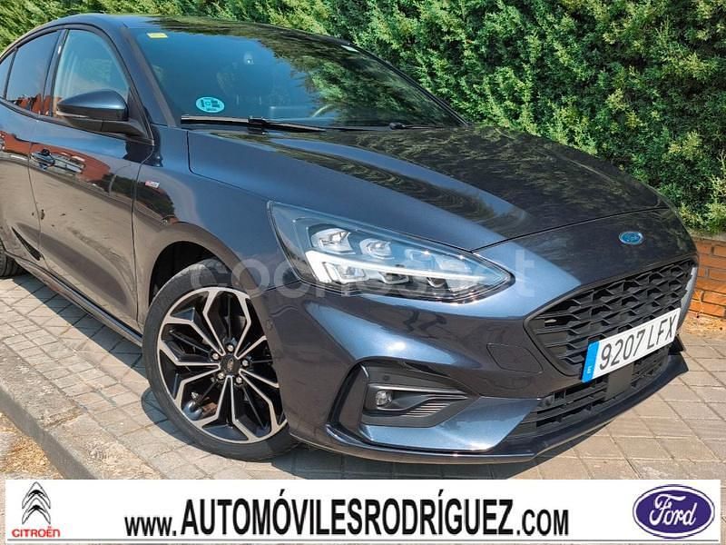 Azul Usado 2020 Ford Focus ST-Line Berlina | 17.500 € (Precio justo) - Imagen 1/4