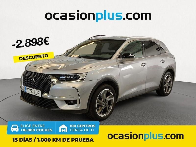 Gris Usado 2019 DS Automobiles DS7 Crossback So Chic SUV | 22.490 € (Precio justo) - Imagen 1/4