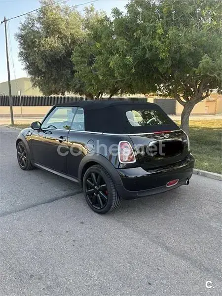 Usado Mini Cooper Cabriolet 116 CV (85 kW) 2010 Negro Descapotable