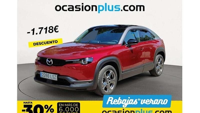 Rojo Usado 2021 Mazda MX30 SUV | 17.182 € (Caro) - Imagen 1/4