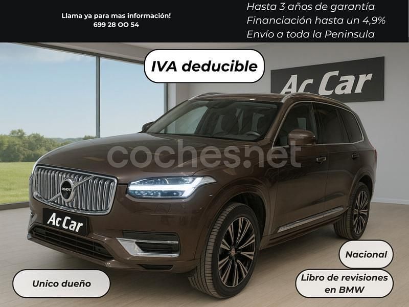 Gris / plata Usado 2024 Volvo XC90 Core SUV | 53.900 € (Precio justo) - Imagen 1/4