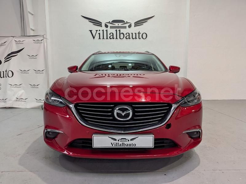 Usado Mazda 6 Luxury 150 CV (110 kW) 2015 Rojo Familiar