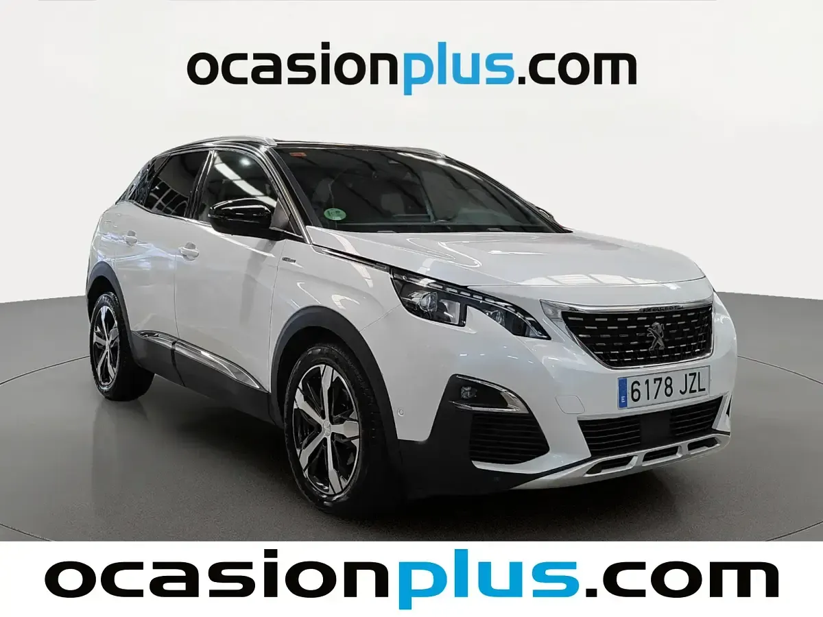 Usado Peugeot 3008 GT-line 165 CV (121 kW) 2017 Blanco SUV