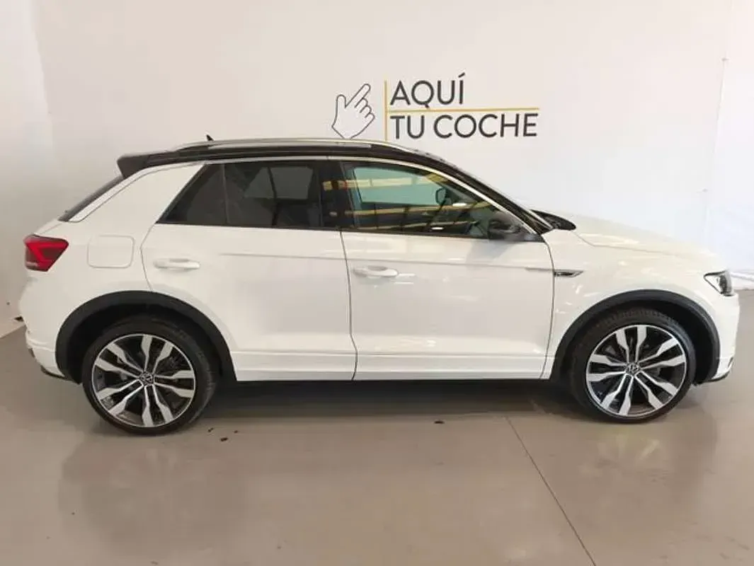 Usado VW T-Roc R-line 150 CV (110 kW) 2022 Blanco SUV