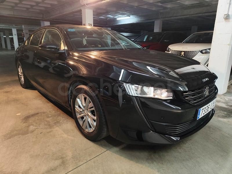 Usado Peugeot 508 Active 130 CV (95 kW) 2022 Negro Berlina