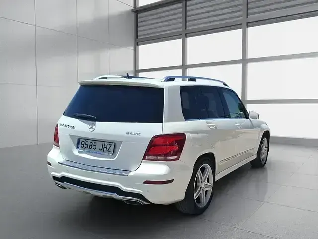 Usado Mercedes GLK220 170 CV (125 kW) 2015 Blanco SUV