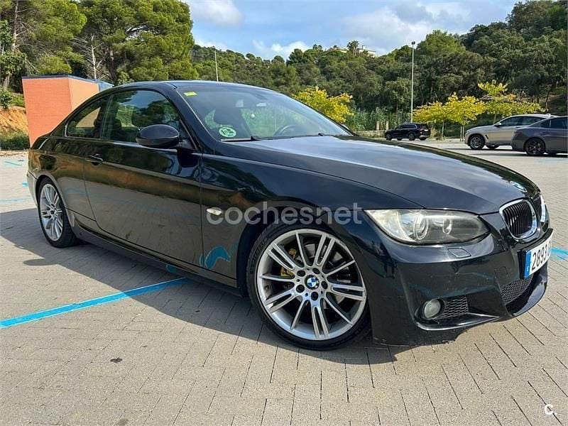 Negro Usado 2009 BMW 320 Coupe | 7400 € (Buen precio) - Imagen 1/4