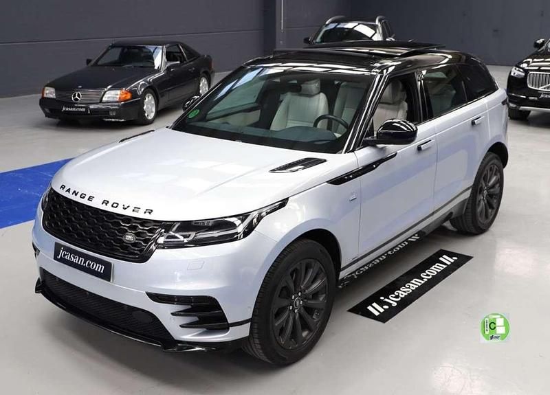 Gris Usado 2021 Land Rover Range Rover Velar Basis SUV | 34.530 € (Precio justo) - Imagen 1/4