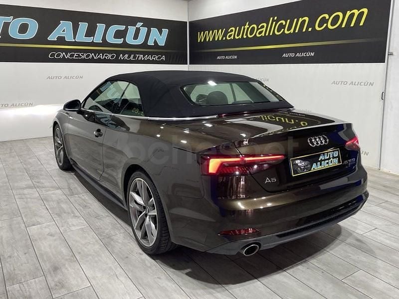 Usado Audi A5 Cabriolet S-Line 245 CV (180 kW) 2019 Marrón Descapotable