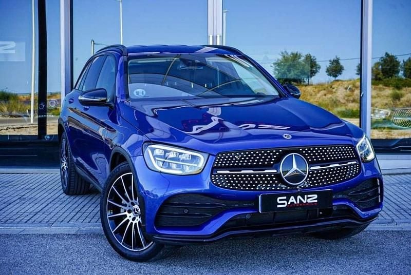 Azul Usado 2022 Mercedes GLC200 SUV | 37.999 € (Super precio) - Imagen 1/4