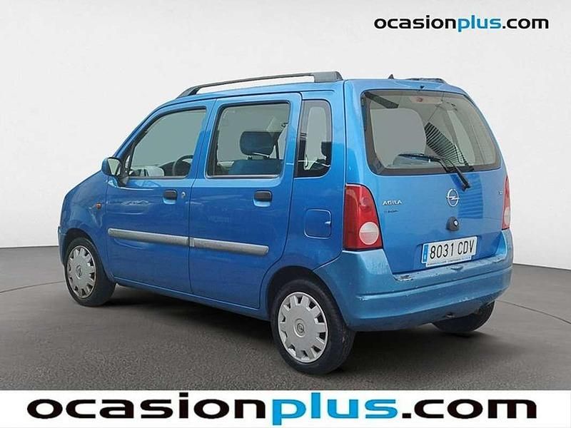 Usado Opel Agila 75 CV (55 kW) 2003 Azul Monovolumen